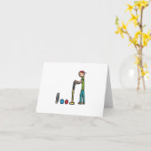 Carte Croquet (Fleur jaune)