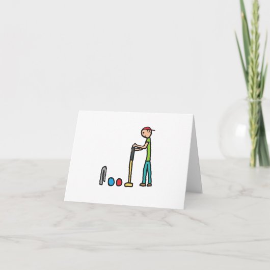 Carte Croquet (Devant)