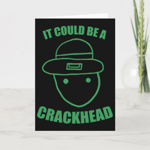 Carte Croquis amateur de Leprechaun pourrait être un St