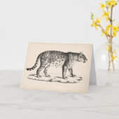 Carte Croquis Brodtmann Leopard (Fleur jaune)