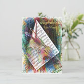 Carte Croquis de violon (Debout devant)