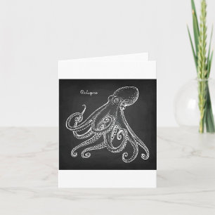 Carte Croquis d'octopus