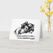 Carte Croquis Hunter Over Fences (Fleur jaune)