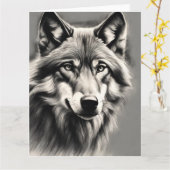 Carte Croquis Wolf (Fleur jaune)