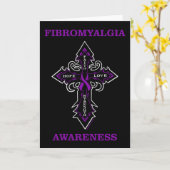 Carte Cross/Awareness...Fibro Card (Fleur jaune)
