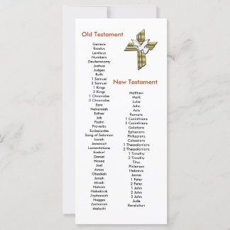 Carte Cross Bible Book mark Signet Books of the Bible