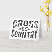 Carte cross-country (Fleur jaune)