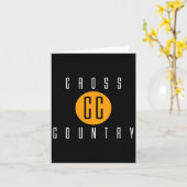 Carte Cross Country  (Fleur jaune)