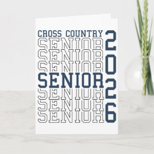 Carte Cross Country Senior Night Xc Senior 2026 Remise d