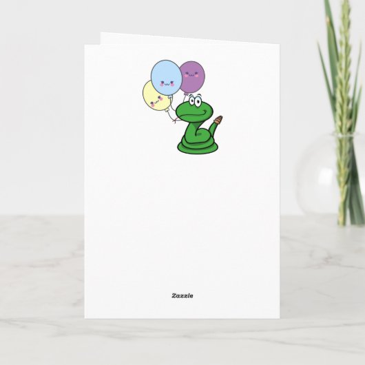 Carte Crotale avec âge Anniversaire (Dos)