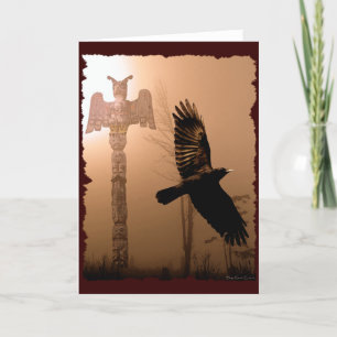 Carte CROW SPIRIT Native American Thing Card Collection