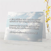 Carte Croyance Empath Citation d'encouragement positif (Fleur jaune)