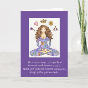 Carte "Croyez en votre magie"