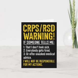 Carte Crps Rsd Avertissement Crps Sensibilisation Surviv