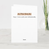 Carte Cru - amis de support, (Dos)