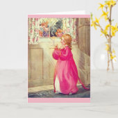 Carte Cru - amis imaginaires, (Fleur jaune)