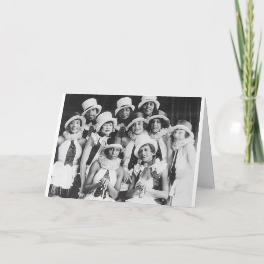 Carte Cru - bons amis faisant des souvenirs, (Devant)