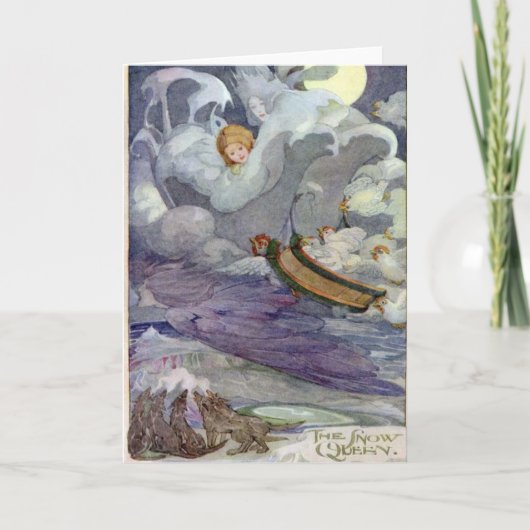 Carte Cru - la reine de neige, (Devant)