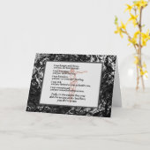 Carte Crucifix en justice sociale (Fleur jaune)