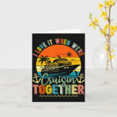 Carte Cruise Squad 2026 Family Group Matching Summer Vac (Fleur jaune)