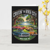 Carte Cruisin The River City 2025 Moss Int Ms Clic Car D (Fleur jaune)