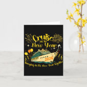 Carte Cruising Into 2026 New Years Eve Party Favors Fami (Fleur jaune)