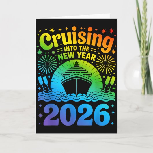 Carte Cruising Into New Year 2026 Lgbtq Pride Cruise Cel (Devant)