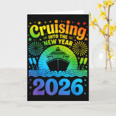 Carte Cruising Into New Year 2026 Lgbtq Pride Cruise Cel (Fleur jaune)