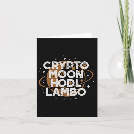 Carte Crypto Moon (Devant)