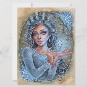 Carte Crystal Art Card Imaginaire Enchantress Magie