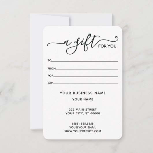 Carte Crystal Ball Tarot Lecture Certificat cadeau (Dos)