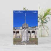 Carte Crystal Palace Park (Debout devant)