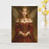 Carte CS003_Charming Fairy - Christmas Edition #3 (Fleur jaune)