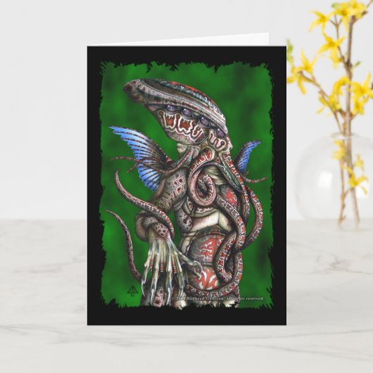 Carte Cthulhu (Fleur jaune)