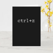 CARTE CTRL Z (Fleur jaune)
