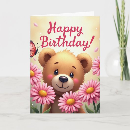 Carte Cub Blossom Joyeux (Devant)