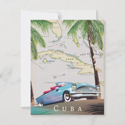 Carte Cuba (Devant)