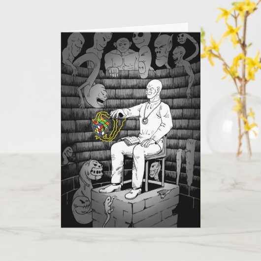 Carte Cube Magic and Monsters (Fleur jaune)