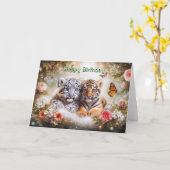 Carte Cubes (Fleur jaune)