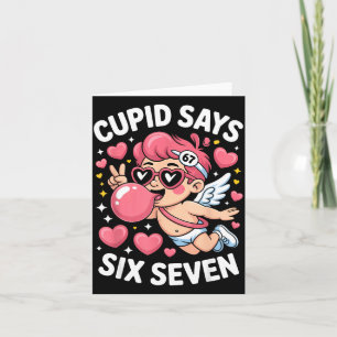 Carte Cud dit 67 Six Sept Mème Bubble Gum Saint-Valentin