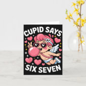 Carte Cud dit 67 Six Sept Mème Bubble Gum Saint-Valentin (Fleur jaune)