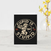 Carte Cud Est Stud Déteste La Saint-Valentin Anti Saint- (Fleur jaune)