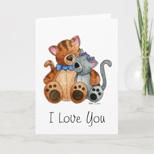 Carte Cuddle Kitties (Devant)