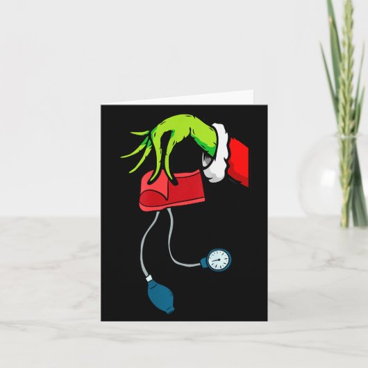 Carte Cuff em Er Rn Icu Nurse Christmas Holiday Party Ho (Devant)