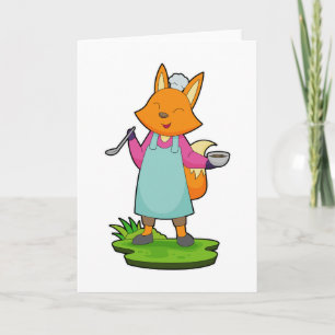 Carte Cuillère de Cuisine Fox Chef Bowl