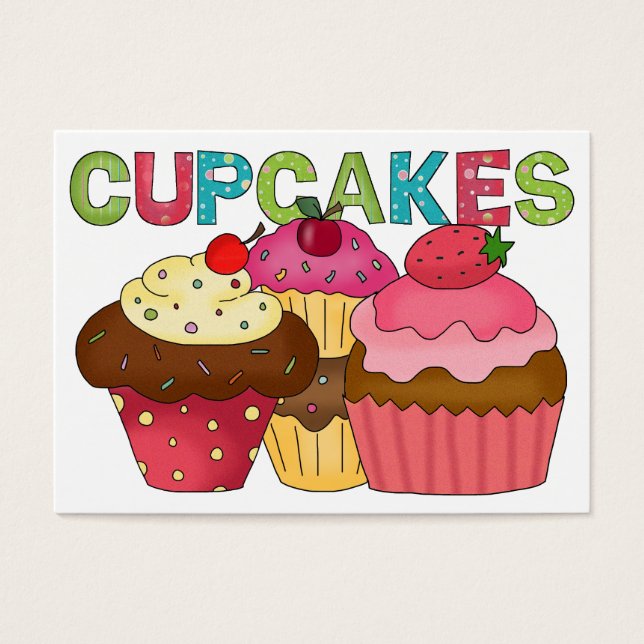 Carte cuisine - CUPCAKES - SRF (Devant)
