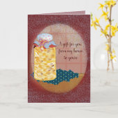 Carte Cuisine de campagne (Fleur jaune)