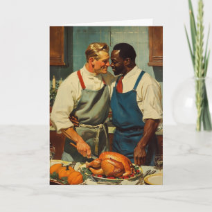 Carte Cuisine de Thanksgiving Embrassée