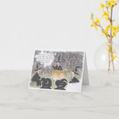 Carte Cuisine Halloween (Fleur jaune)