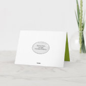Carte Cuisine pour l'anniversaire de papa (Dos)